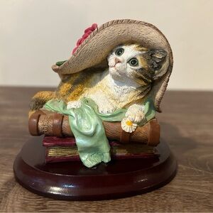 Vintage Premier Kitten Collection by Marino. “Kitten Under Hat”